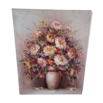 Tableau bouquet de fleurs