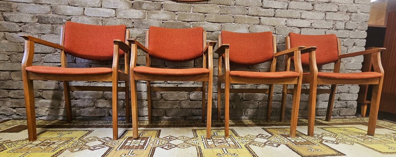 Set de 4 fauteuils casala 1970 vintage
