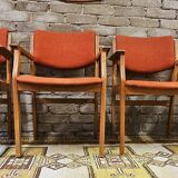 Set of 4 vintage Casala armchairs from 1970