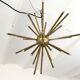 Pendel Sputnik Star en laiton 32 bras Diamètre 55 cm