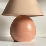 Vintage handmade terracotta lamp