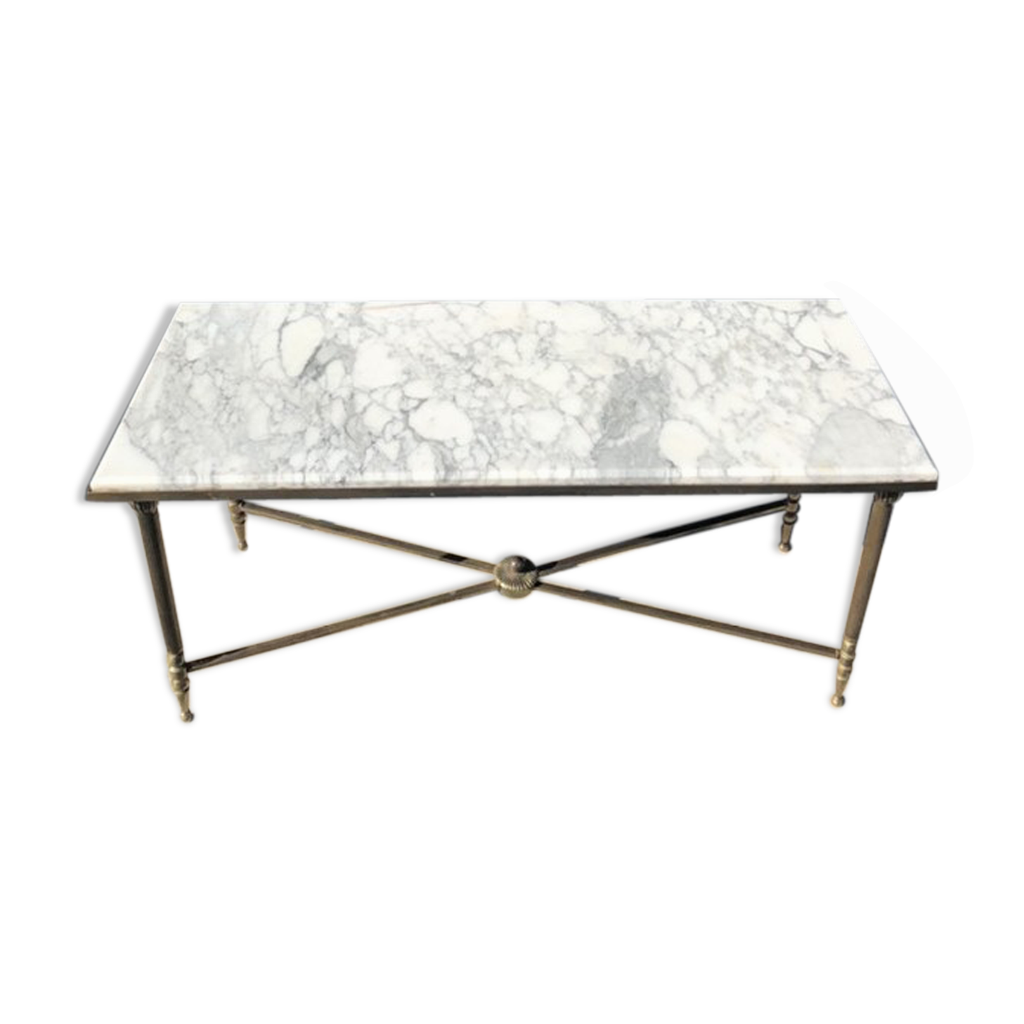 Marble coffee table