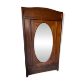 Oval mirror wardrobe