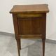 Natural wood bedside