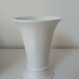 White porcelain vase
