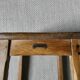 School stool in wood, school furniture Marcel Roy Paris