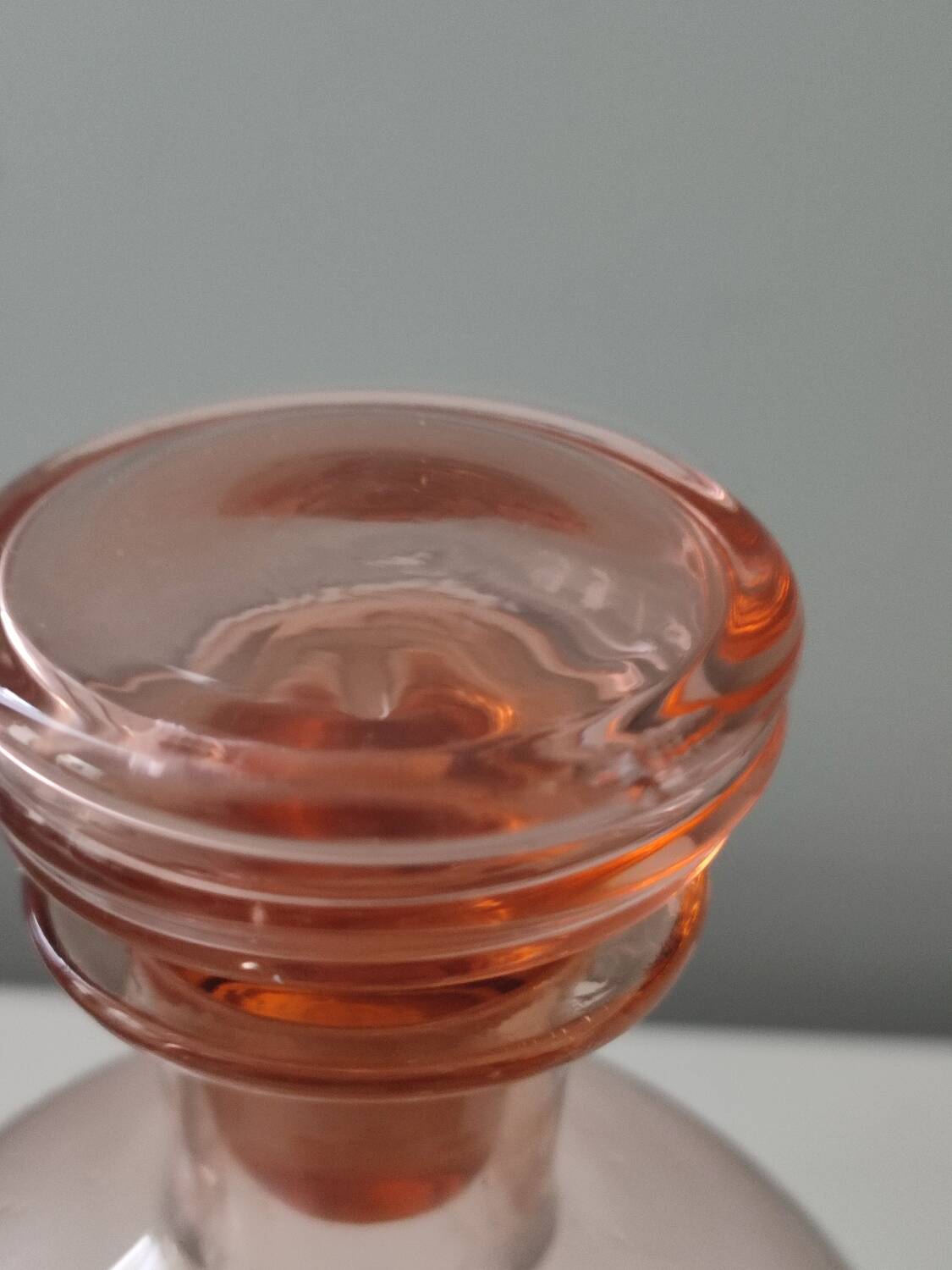 Decanted wine whiskey carafe