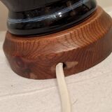 Very nice vintage lamp to lay in excellent hand-painted condition