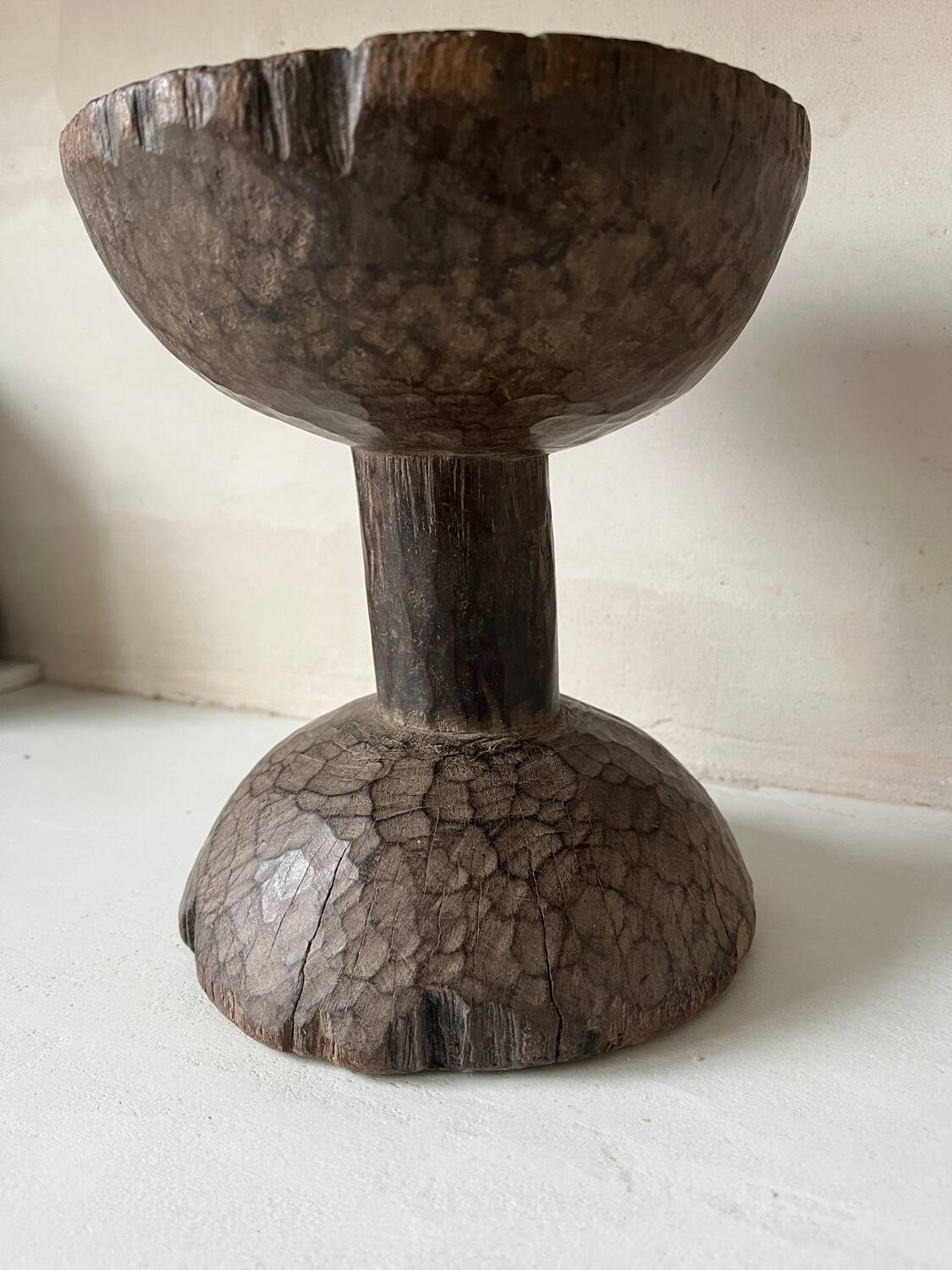 Tabouret art populaire africain
