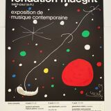 Poster the nights of the Maeght foundation
