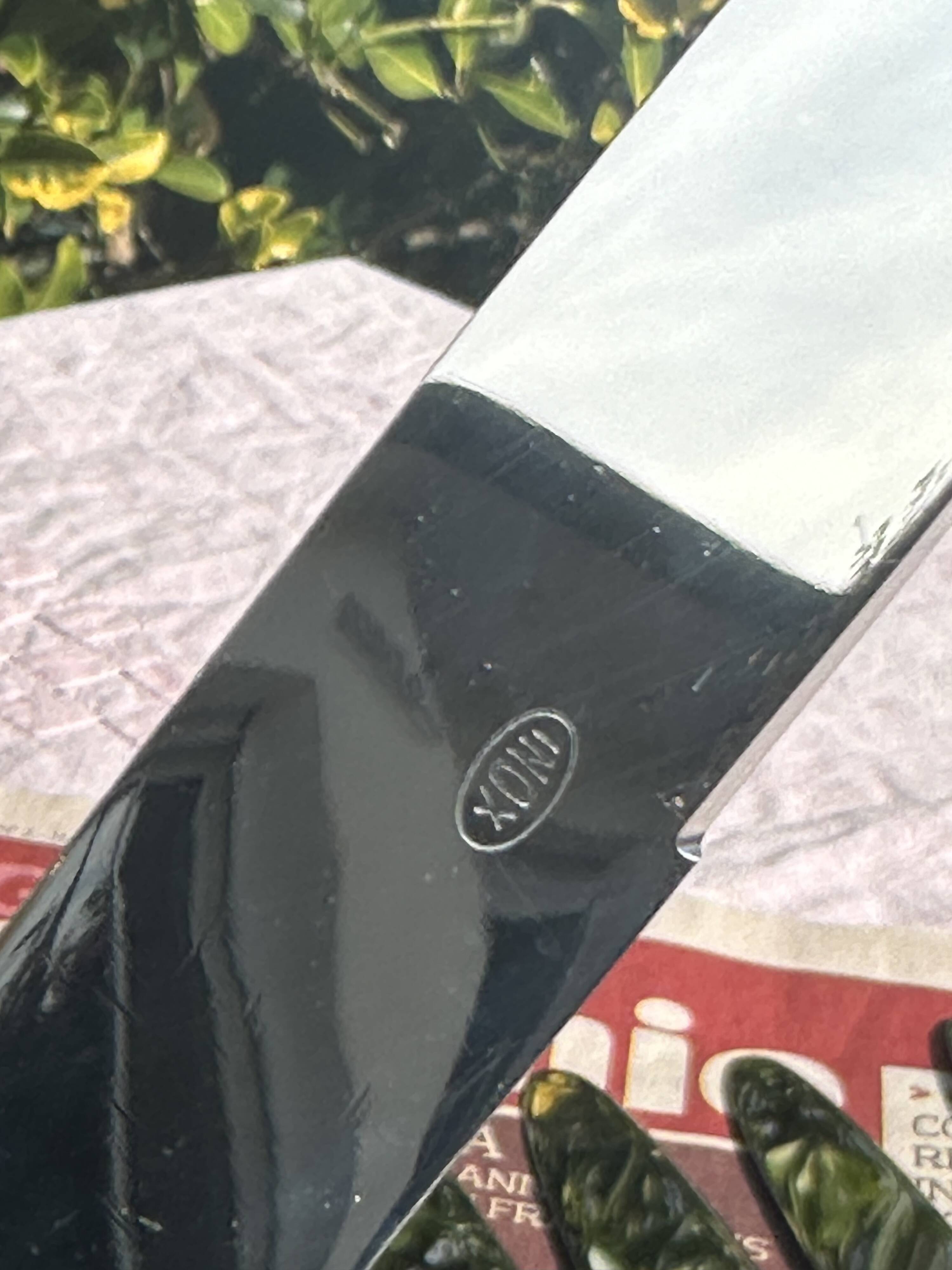 Set of 12 Antique Art Nouveau Table Knives - Tableware