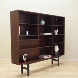 Mahogany bookcase, Danish design, 1970s, manufacturer: Omann Jun