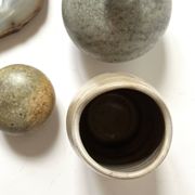 Vase en céramique émaillée fait main