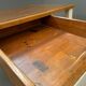 Vintage Writing Desk with Drawer, Czechoslovakia, ca. 1950s–60s