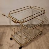 Bar cart, designed by F. Orsenigo, Orsenigo, Italy, 1980s