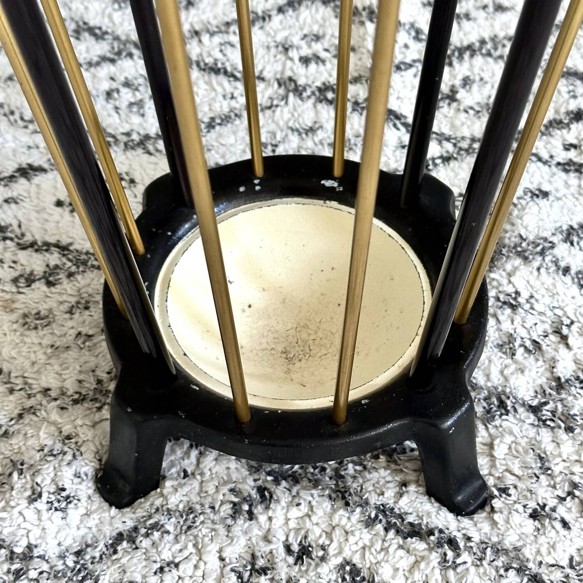 Mid-Century Umbrella Stand, Umbrella Holder, Walking Stick, 1960s Vintage