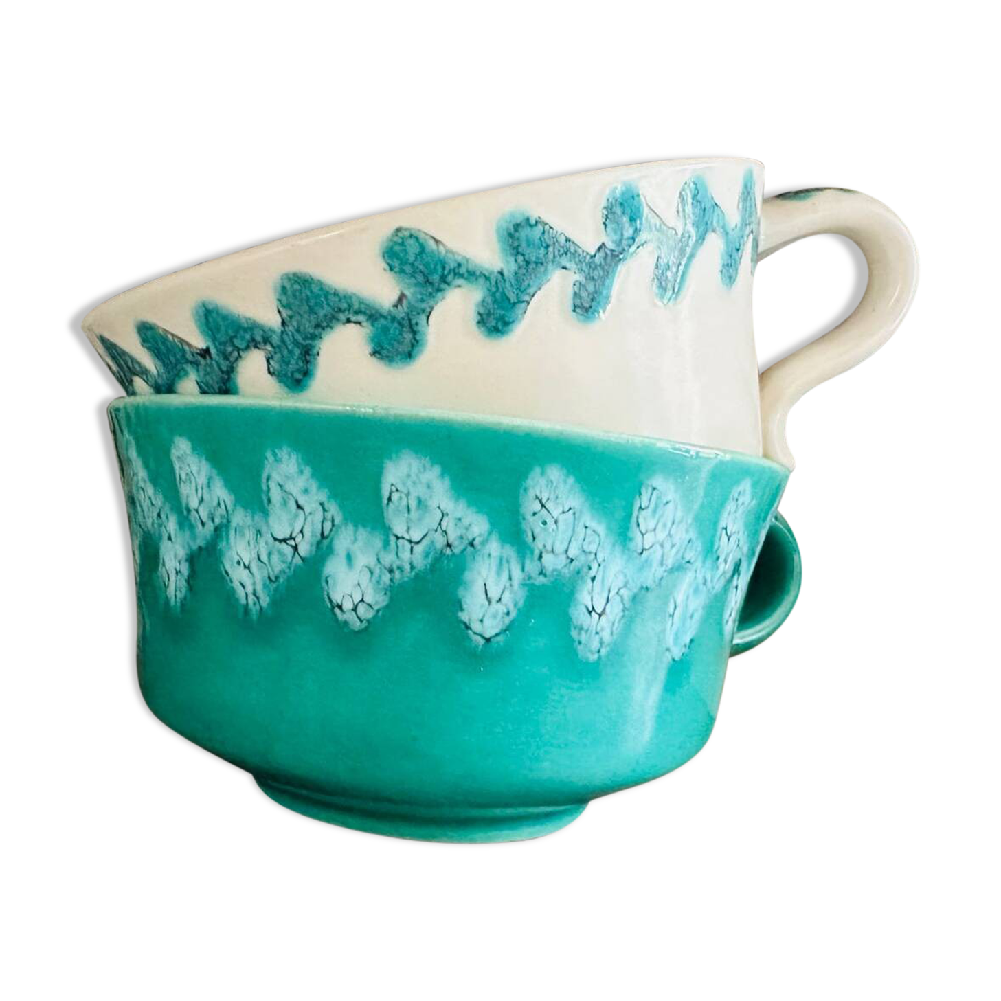 2 Missy Annecy ceramic mugs