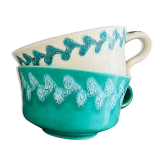 2 Missy Annecy ceramic mugs