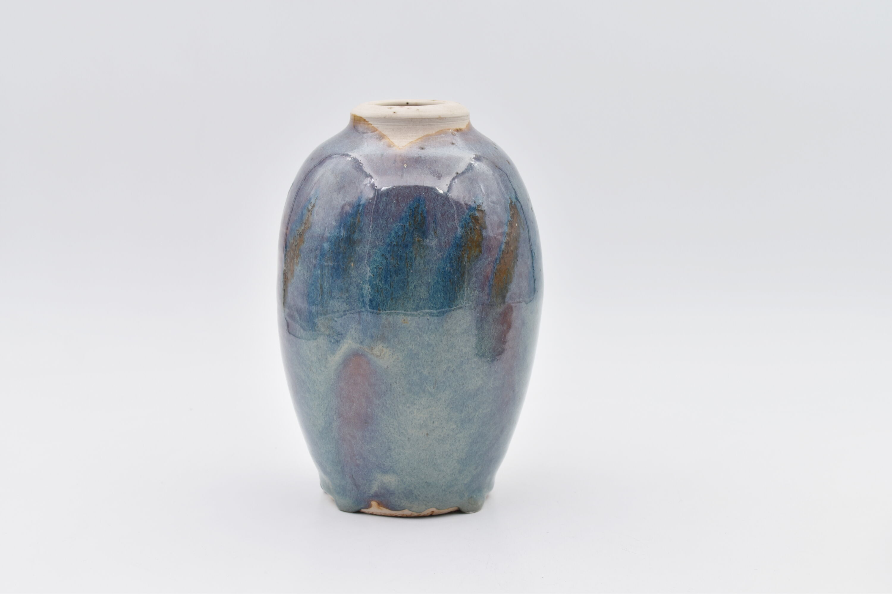 Ceramic oblong vase