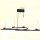Chandelier 6 lights Arlus 1950
