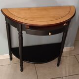 Half-moon console