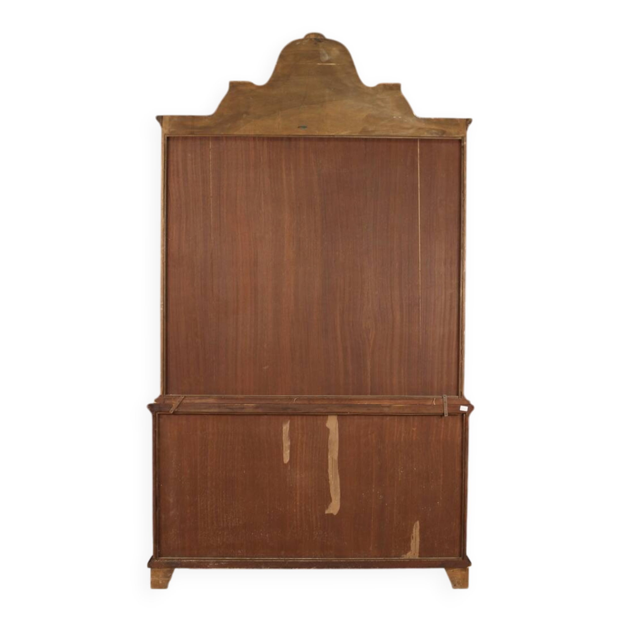 Dutch marquetry display cabinet from the 20th century