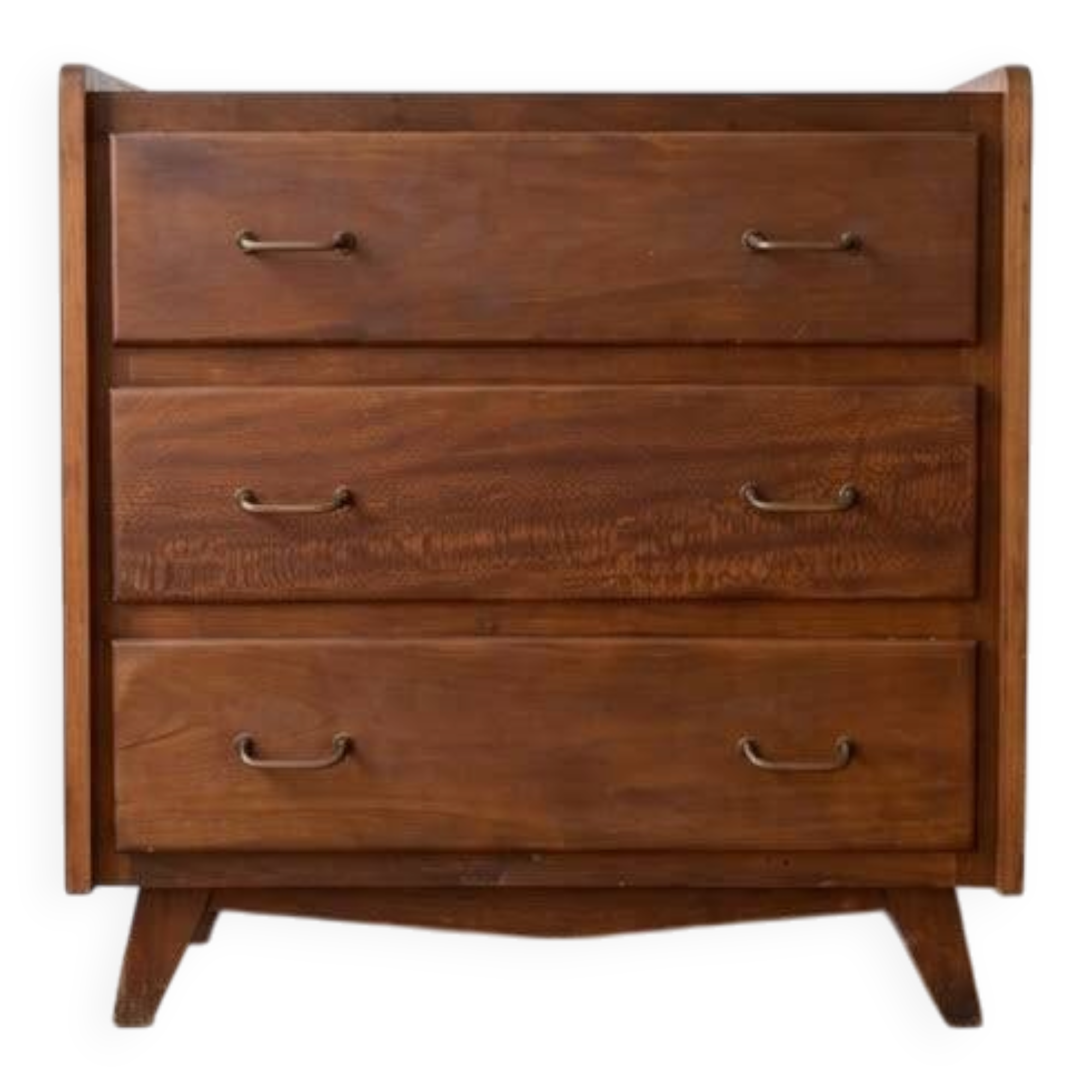 Scandinavian commode from the 1960s in wood.