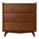 Scandinavian commode from the 1960s in wood.