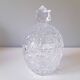 Glass pineapple sugar bowl