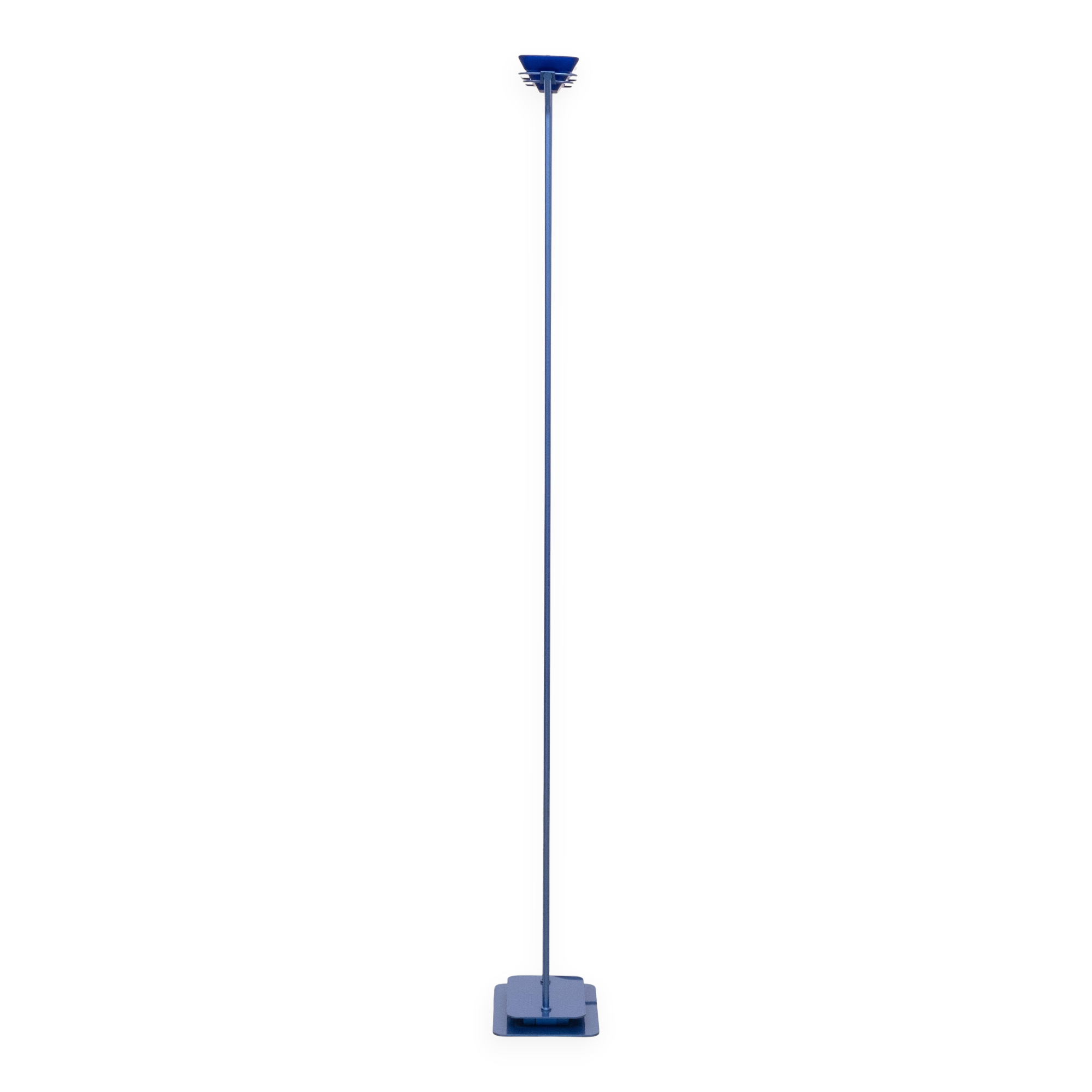 Post modern light Blue Halogen Floor lamp Design by Jordi Vilardell