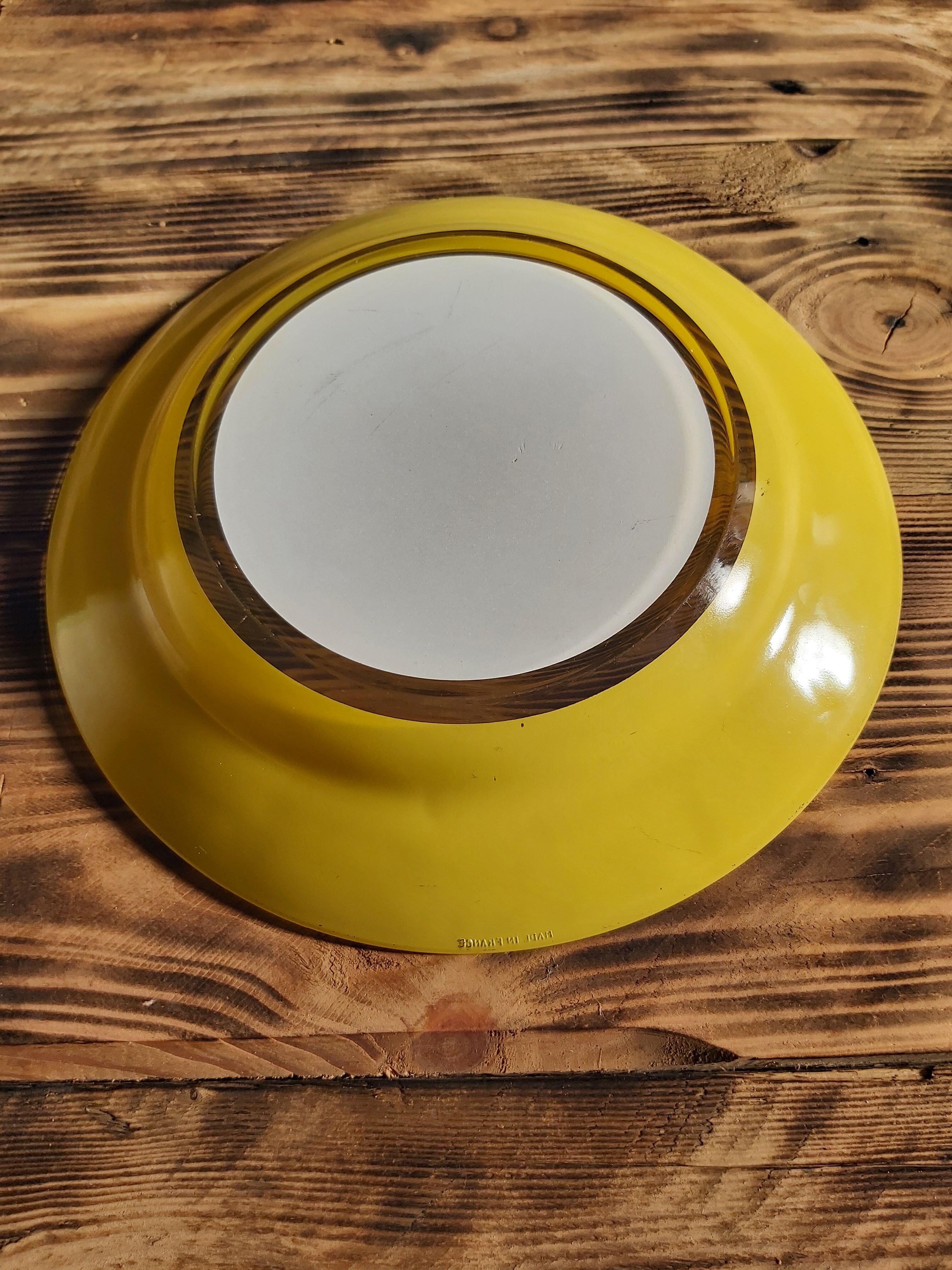 4 Duralex hollow plates