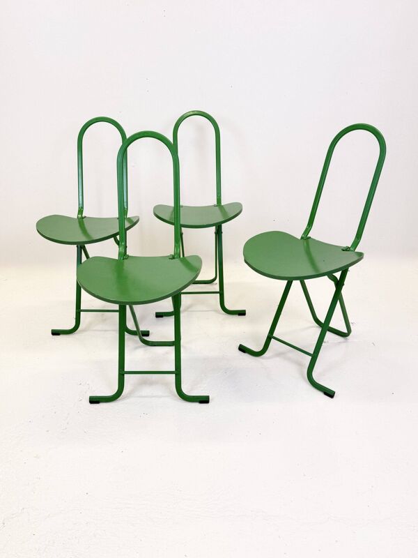 Set de 4 chaises « Dafne » par Gastone Rinaldi, 1970s