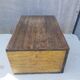 Old Malle Box Wood Storage - Vintage Key Clasp
