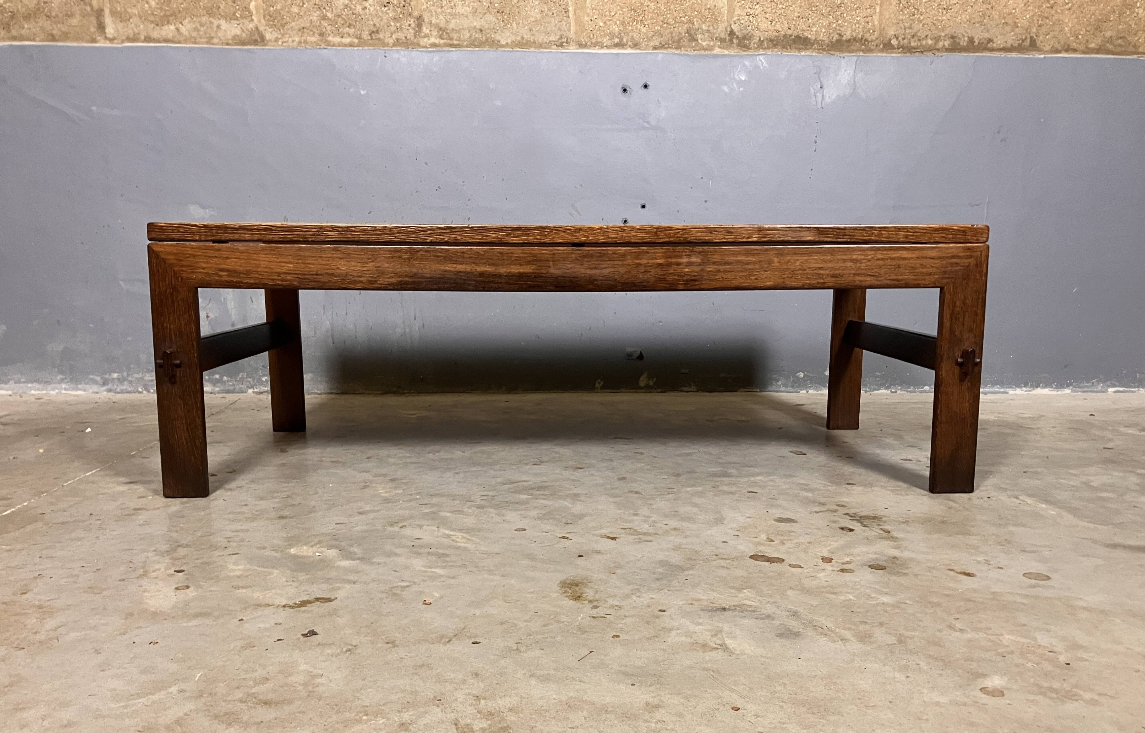 Wenge coffee table Mid Century