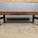 Table basse en wengé Mid Century