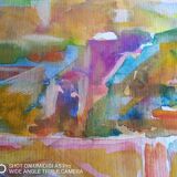 Pierre Lacroux (1909-1993) Gouache on paper 24 x 32 cm - from 1989 - (288)