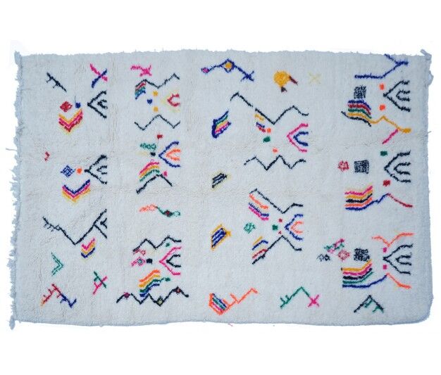 Colorful Berber carpet 250x160cm