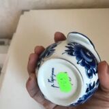 Set of cups and sugar bowl