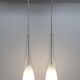 Pair of IKEA klockspel pendant lamps from 1980, cleaned and working