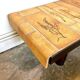 Roger Capron coffee table in glazed ceramic and dark wood 1950s'