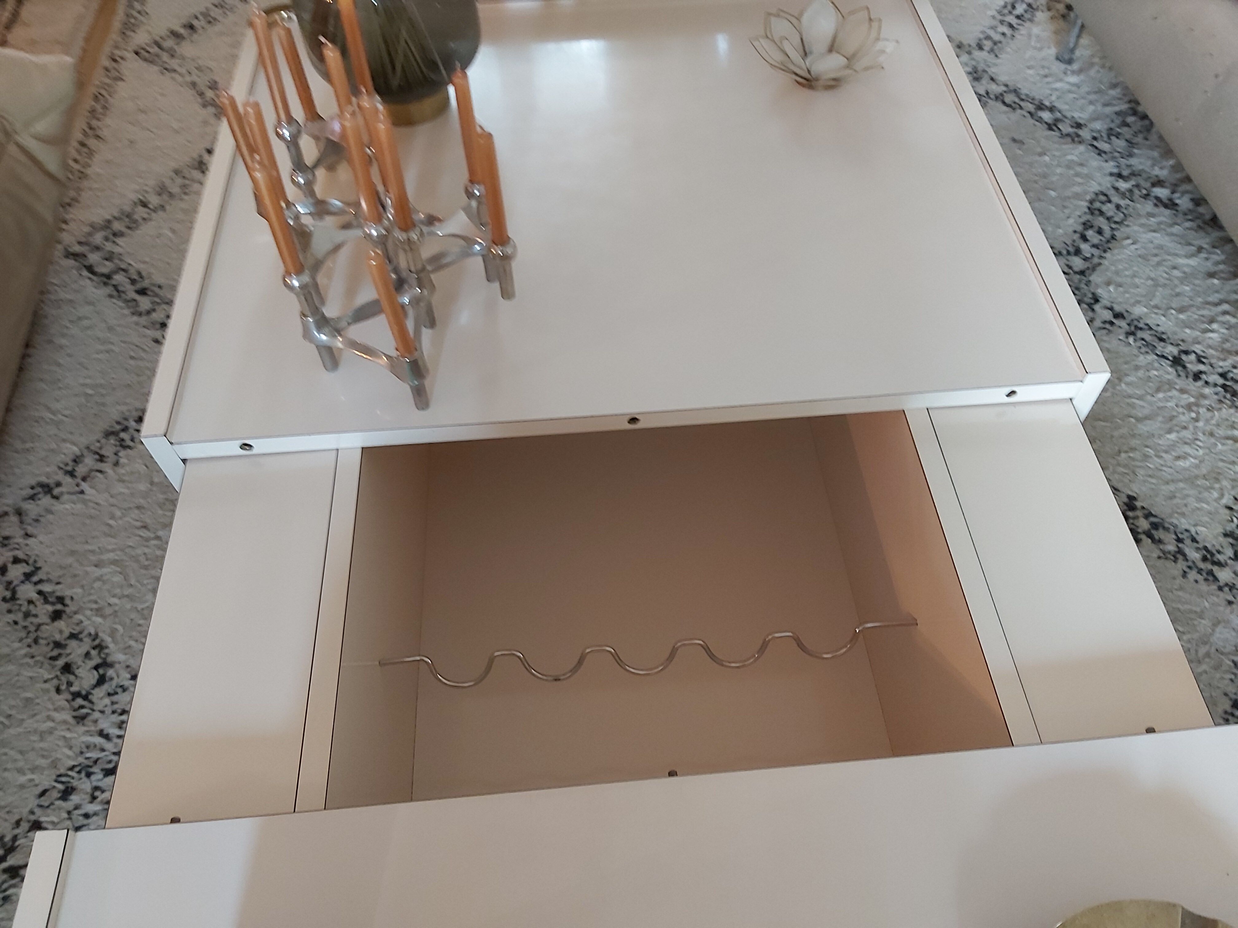 Coffee table-bar 70s