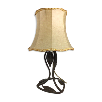 Art Deco wrought iron lamp