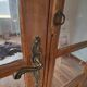 Porte intérieure ancienne vitrée 4 vantaux