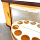 Sesame Bar multifunctional Dry Bar and Book Case with tambour doors