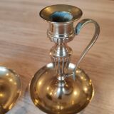 Brass candlesticks
