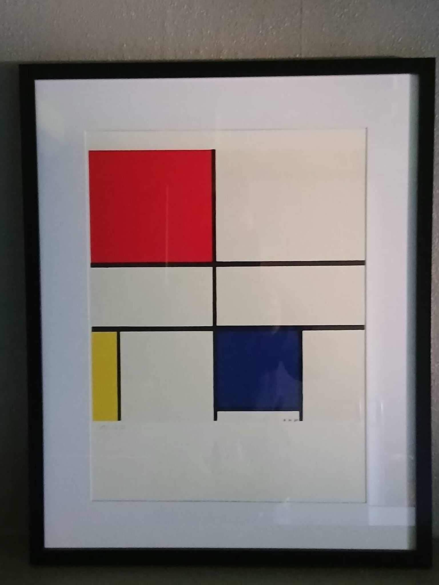 Paire lithographies Piet MONDRIAN  modèles à 250 exemplaires