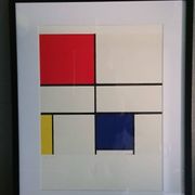 Paire lithographies Piet MONDRIAN  modèles à 250 exemplaires
