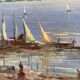 Italian seaside painting