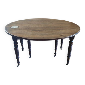 Table ovale ancienne