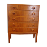 Chest of drawers by Kai Kristiansen for Feldballes Møbelfabrik